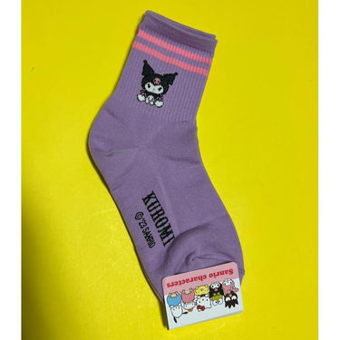 Sanrio Cotton Ankle 2 Line Soft Cotton Socks